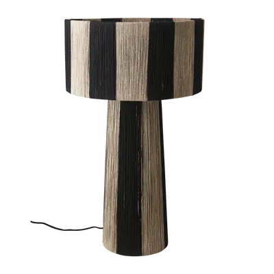 Jullan Bordslampa H72 Svart/Natur