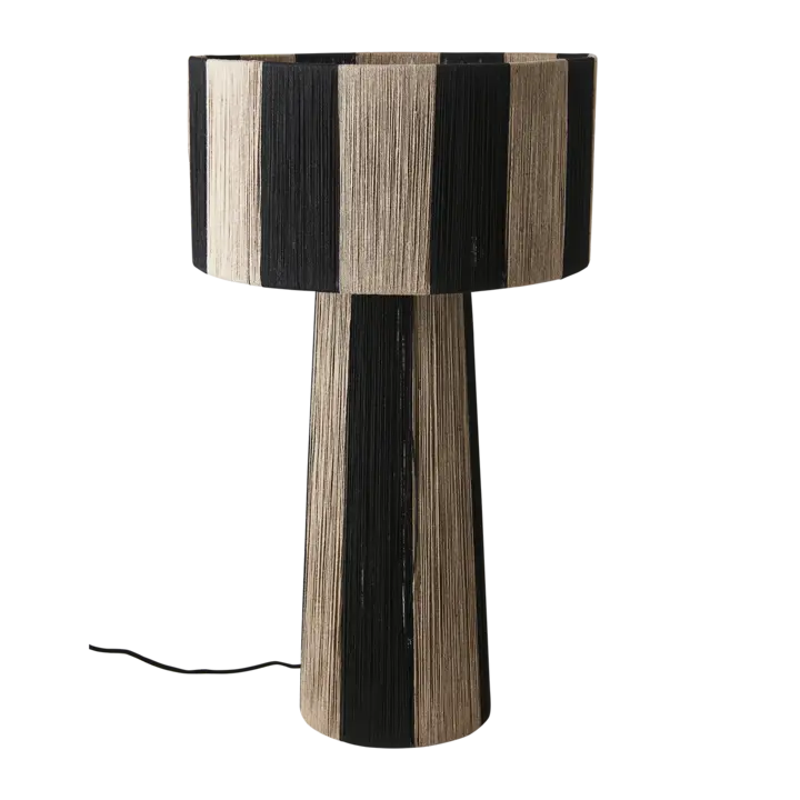 Jullan Bordslampa H72 Svart/Natur