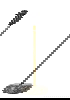 Eris bordslampa 42 marmor antikmässing