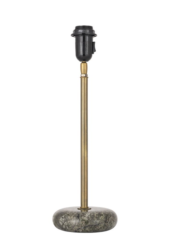 Eris bordslampa 42 marmor antikmässing