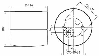 Aton Giza Plafond IP44