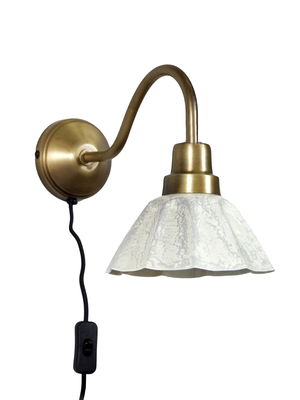 Ester vägglampa offwhite