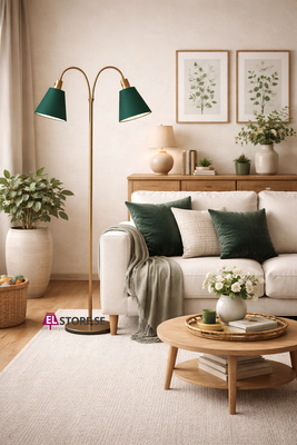 G 708 Lysekil golvlampa 2L oxid