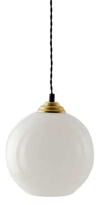 Bistro Glaskupa 30cm Vit