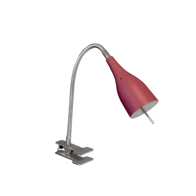 V471 Tanum Klämlampa Vinröd