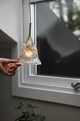 Luna Fönsterlampa Mässing