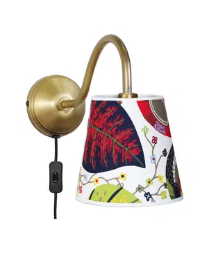 Ester Vägglampa Mässing/Rost