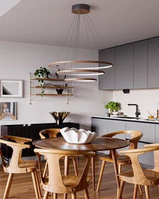 Trione Taklampa 80cm Valnöt