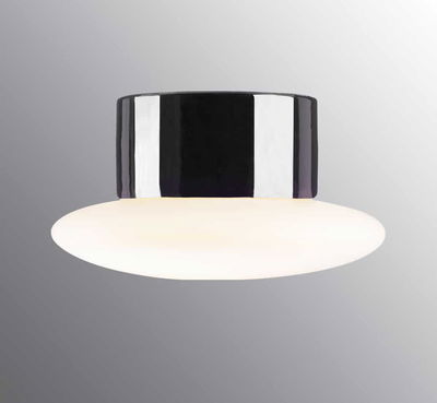 Aton Cairo Plafond Svart/Opal IP44