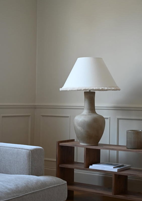 Carolin lampskärm med Dilbar bordslampa