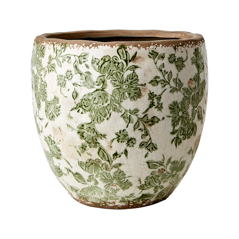 Victoria Krukor Rund Blad Grön