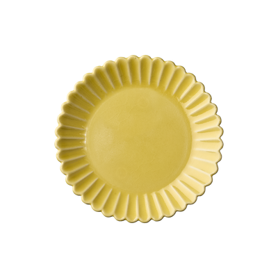 Hulda Tallrik D19 Gul 4-pack