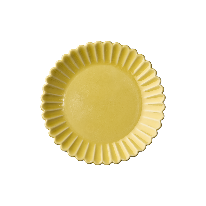 Hulda Tallrik D19 Gul 4-pack