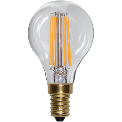 Klotlampa E14 821 4W Soft glow klar dim