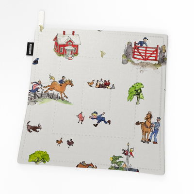 Emil i Katthult Grytlapp 22x22cm Offwhite