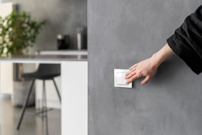 Strömbrytare infälld D-trapp, Connect 2 Home