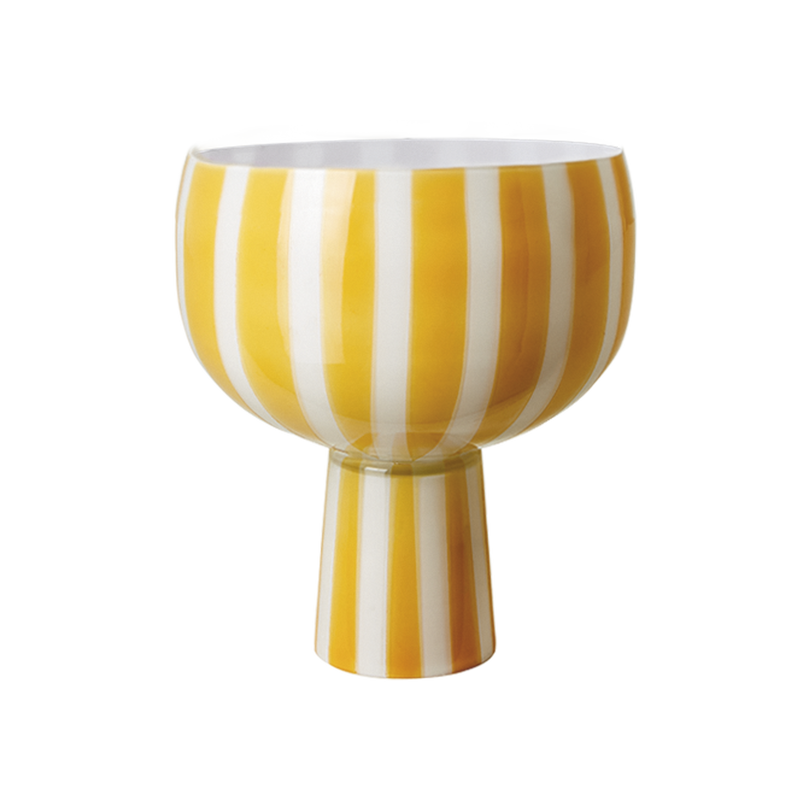 Circus Skål På Fot H19 Gul