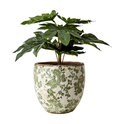 Victoria Krukor Rund Blad Grön