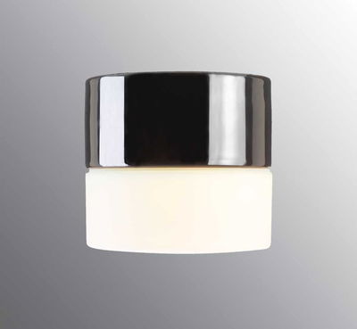 Aton Giza Plafond Svart/Opal IP44