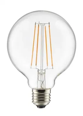 Glob 95mm E27 827 7W Klar 3-stegs Dim Memory