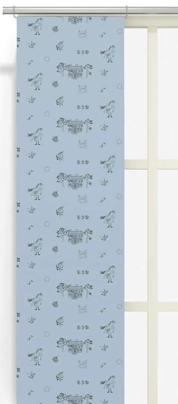 Villa Villekulla Panellängd 43x240 Blå 2-p