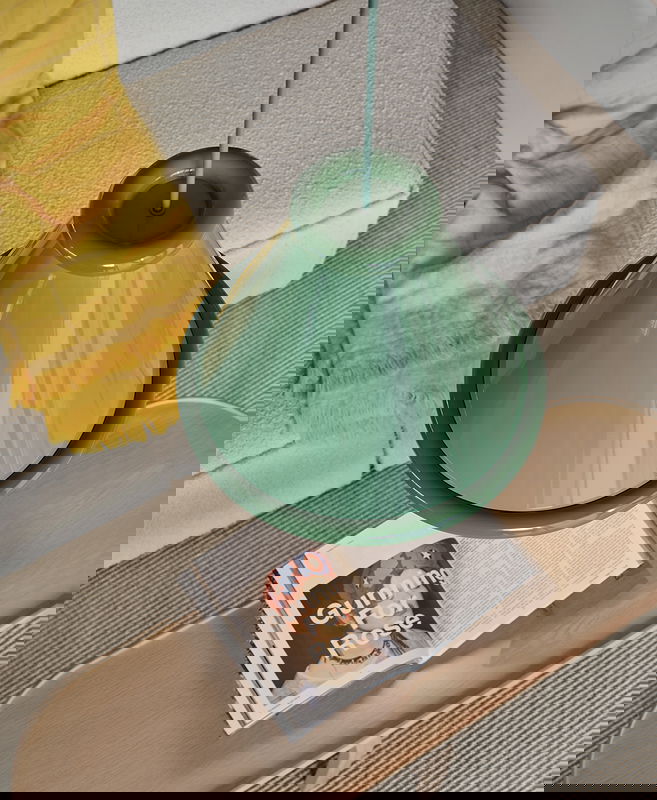 Belle Taklampa D36 Pale Green/Reseda Green