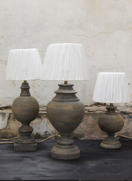 Braxton Lampfot H54 Vintage Grey