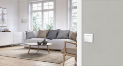 Strömbrytare UTP 2-pol, Connect 2 Home