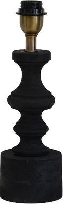 Domino Lampfot H34 Antik Svart