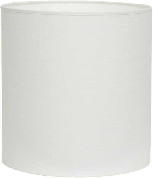 Carolin cylinder skärmar hög vit