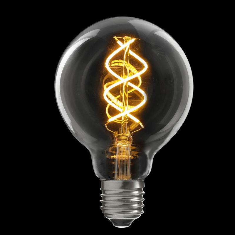 UNI-FLEX Glob 80mm E27 822 5W Klar Dim