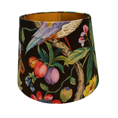 Flower Garden Lampskärmar Svart/Guld Vallentuna Lampskärmar