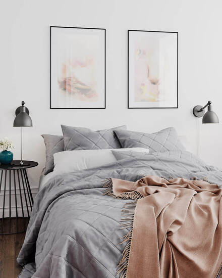 Bazar Mini Vägglampa Sandsvart