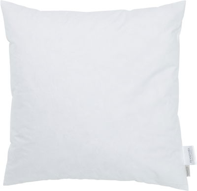 Innerkudde fjäder 50x50cm vit