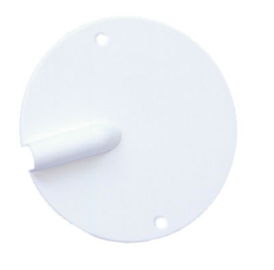 Doslock för apparatdosa, skruvfastsättning & ledningsuttag