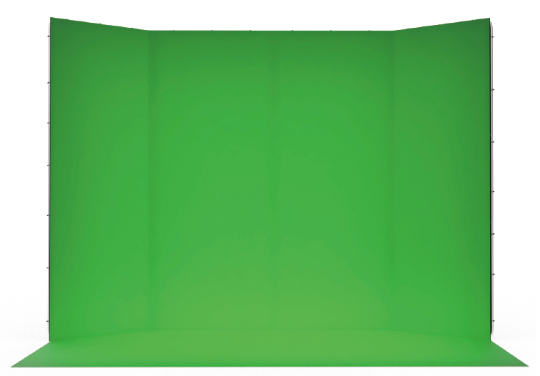 Golvtyg för Green Screen 2.4x4 meter