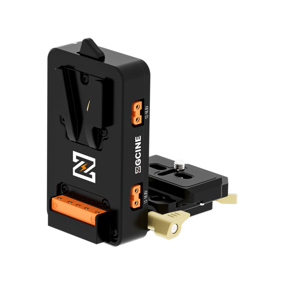V-Mount platta med snabbfäste