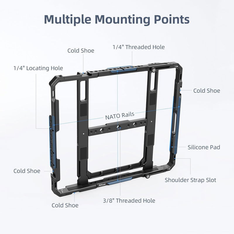 iPad Cage Bur för 11.5–13 tum