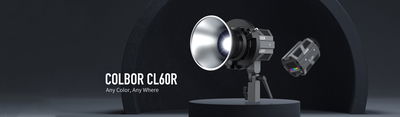 Colbor CL60R Liten LED-belysning med RGB för video och foto