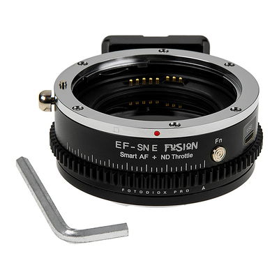 Canon EF till Sony E-Mount inbyggt ND-filter