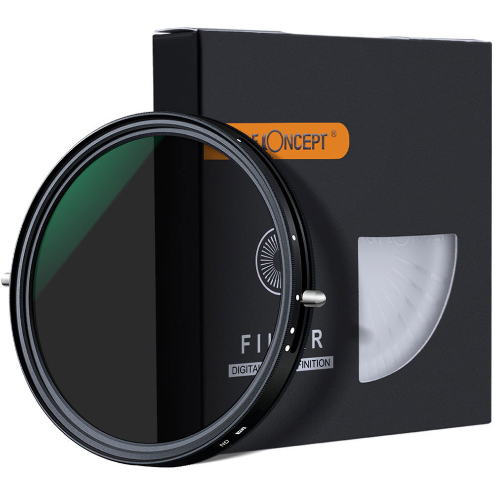2-i-1 Polfilter och Variabelt ND-filter 77mm