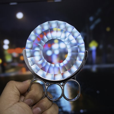 Handheld Kaleidoscope Filter – Handhållet prismfilter 90mm