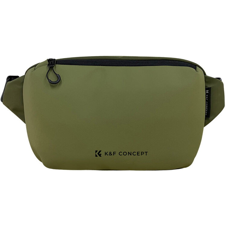 Sling Bag väska för kamera och objektiv grön