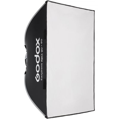 EazyFlow 90 × 90 cm Softbox – Snabbuppsatt mjukt ljus för foto och video