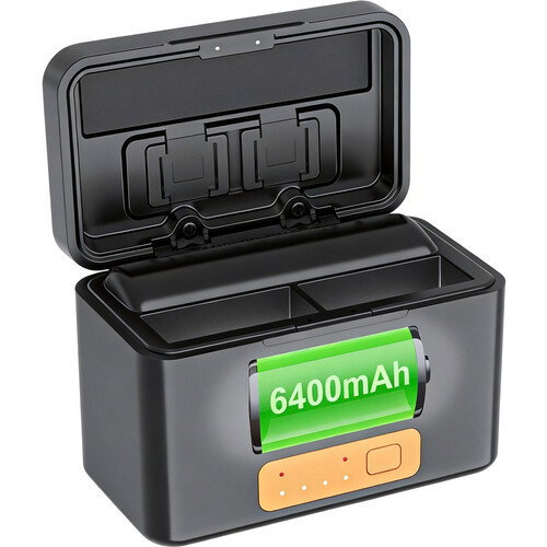 Laddcase för DJI Action 3 4 5 6 Osmo 360 batteri