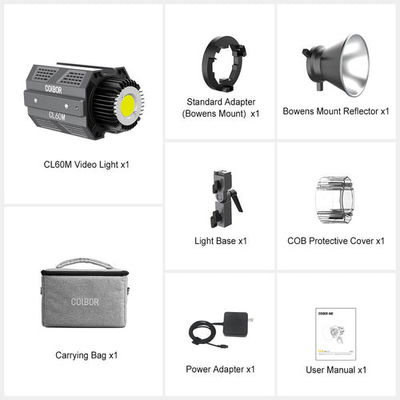 Colbor CL60M Ultra portabel LED-belysning Dagsljus