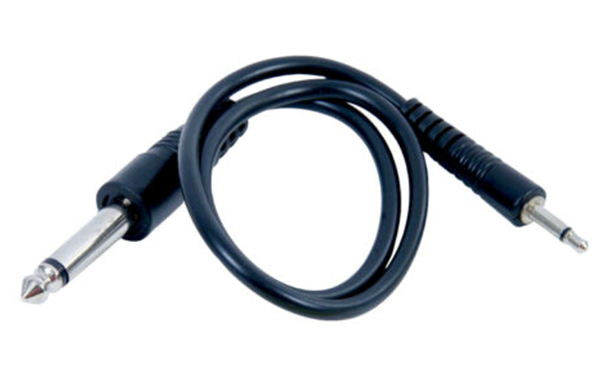 Blixtkabel synk 3.5mm till 6.3mm