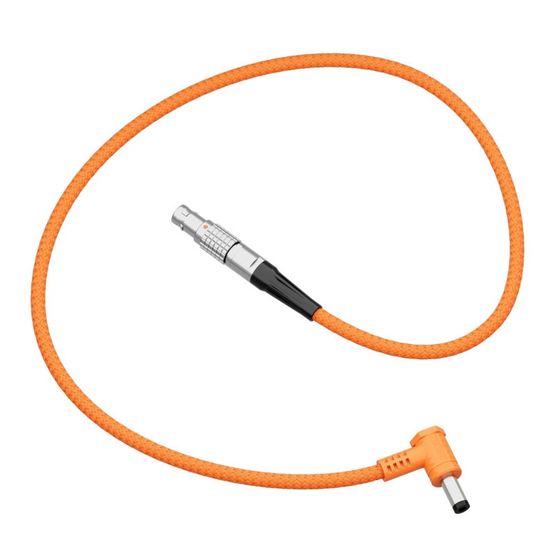 LMS-DC2.5 Strömkabel LEMO 2-pin till DC 5,5 × 2,5 mm ZG Cine