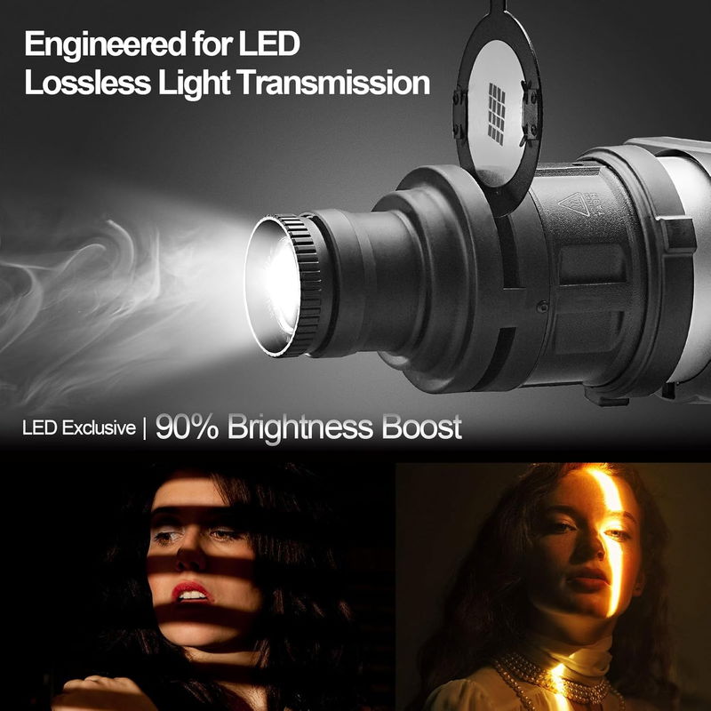 Optisk Snoot för LED S-80