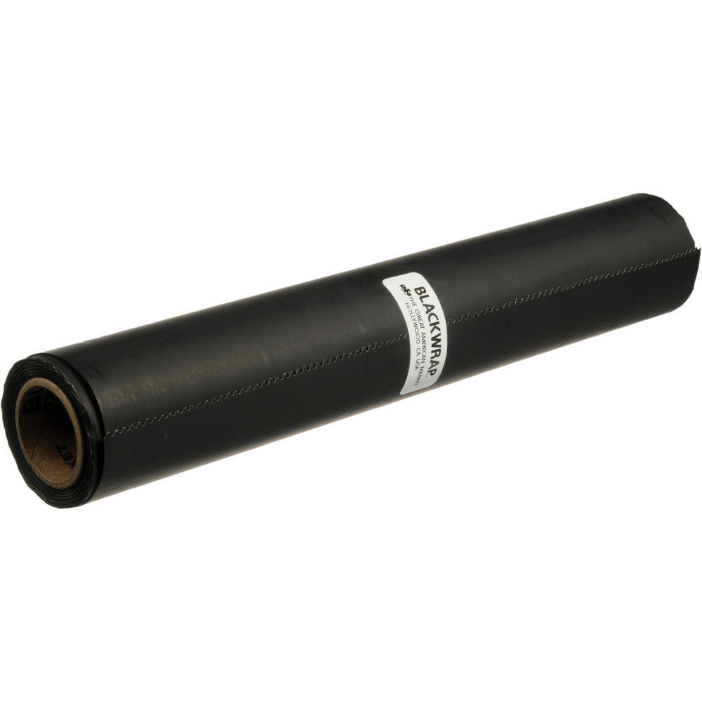 Mattsvart aluminiumfolie 60 cm